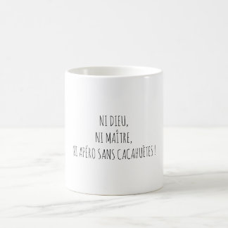 Mug Humour Dieu Maître Apéro Citation Drôle Français