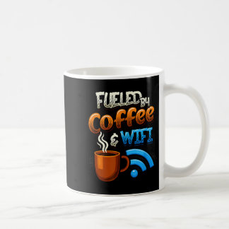 Mug Humour du bureau à domicile alimenté par le café e