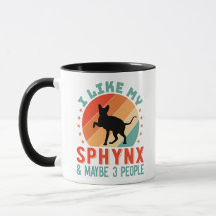 Mug Humour du propriétaire canadien de chats en sphynx