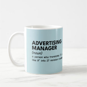 Mug Humour du responsable marketing intelligent