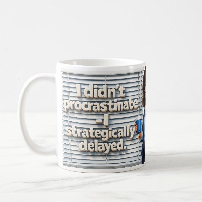 Mug Humour du travail à domicile (Gauche)