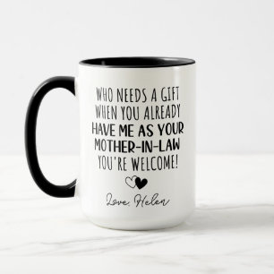 Mug Humour Fils En Droit Don De Mère En Droit affectio