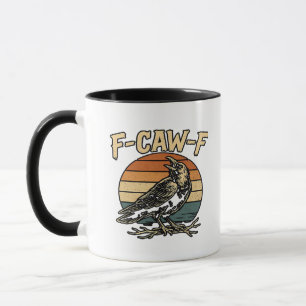 Mug Humour gothique F croassement F Style créatif de c