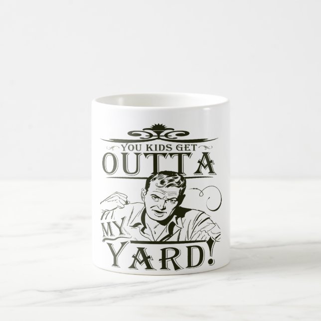Mug Humour grognon de vieil homme (Centre)