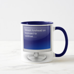 Mug Humour II d'ordinateur