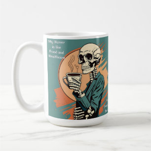 Mug Humour Sombre : Nourriture et Santé