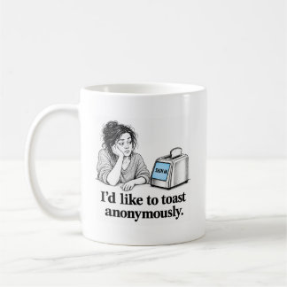 Mug Humour sur grille-pain intelligent anonyme