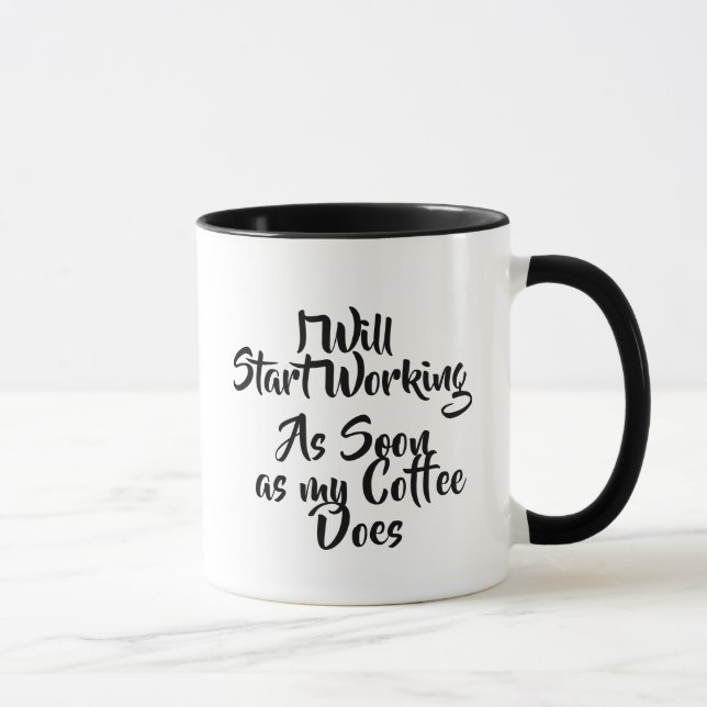 Mug Humour sur le café (Droite)