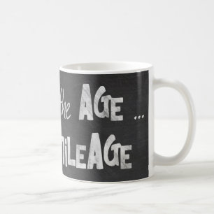 Mug Humour sur tableau noir