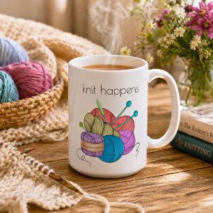 Mug Humour : Tricot Arrive