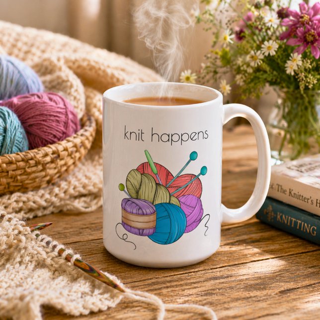 Mug Humour : Tricot Arrive  (Créateur téléchargé)