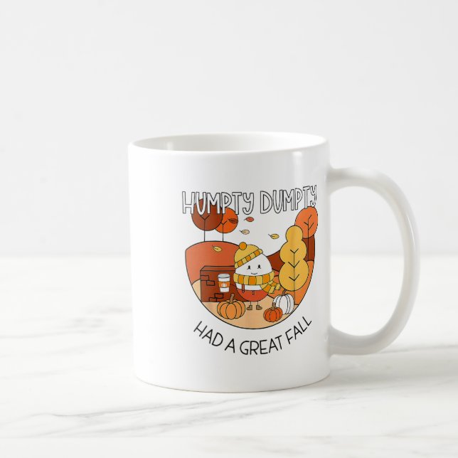 Mug Humpty A Eu Une Grande Automne Automne Halloween D (Droite)
