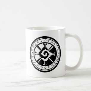Mug Hunab Ku Créateur Maya et Symboles Planétaires