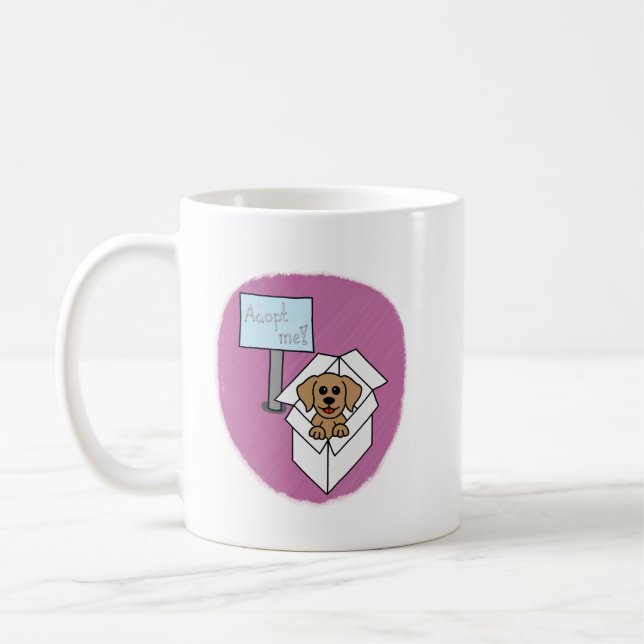 Mug Hund sucht Zuhause (Gauche)