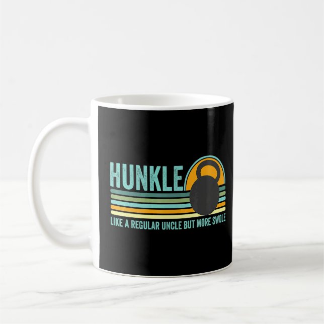 Mug Hunkle Uncle Hunky Uncle Body Builder Swole Meme (Gauche)