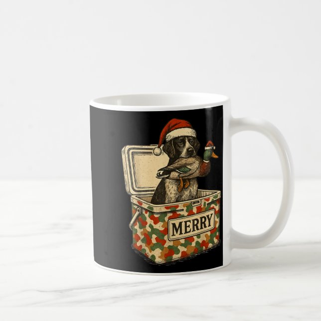 Mug Hunter Dad Christmas Mallard Xmas Duck Lover Women (Droite)