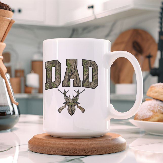 Mug Hunter Dad Mug, cadeau de fête des pères pour l’ét (dad gift, birthday gift for dad, dad appreciation gift, fathers day gift, new dad gift, grandpa gift)