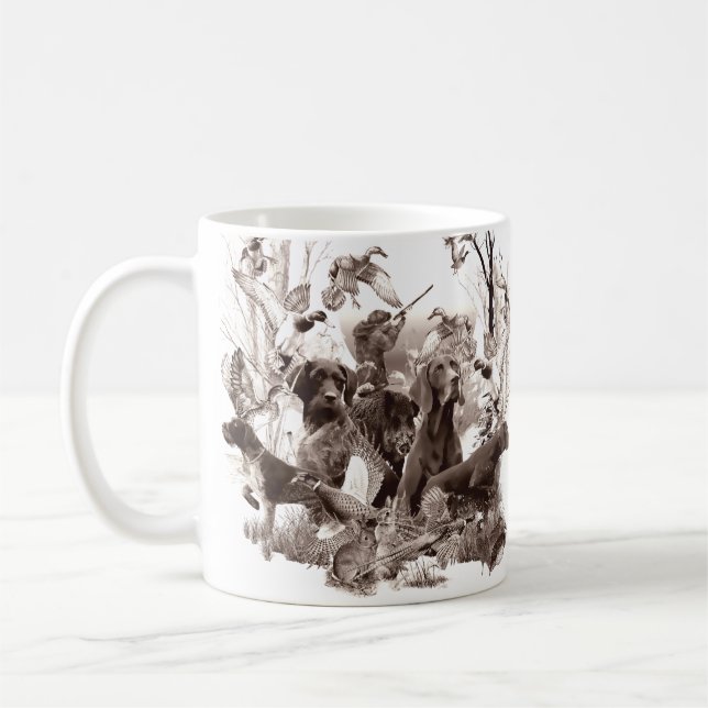 Mug Hunting dogs  (Gauche)