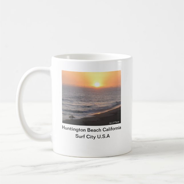 Mug Huntington Beach "Cité Surf" (Gauche)