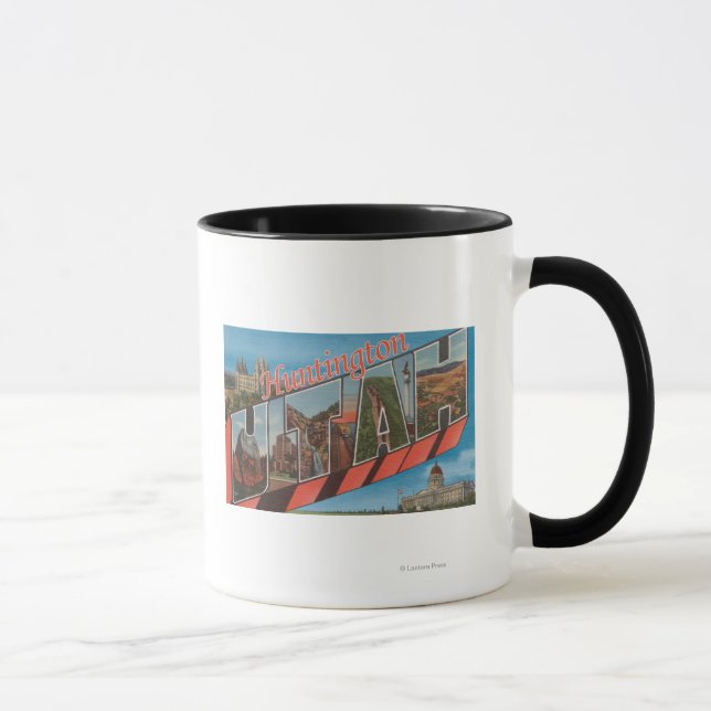 Mug Huntington, Utah - Scènes de grandes lettres (Droite)