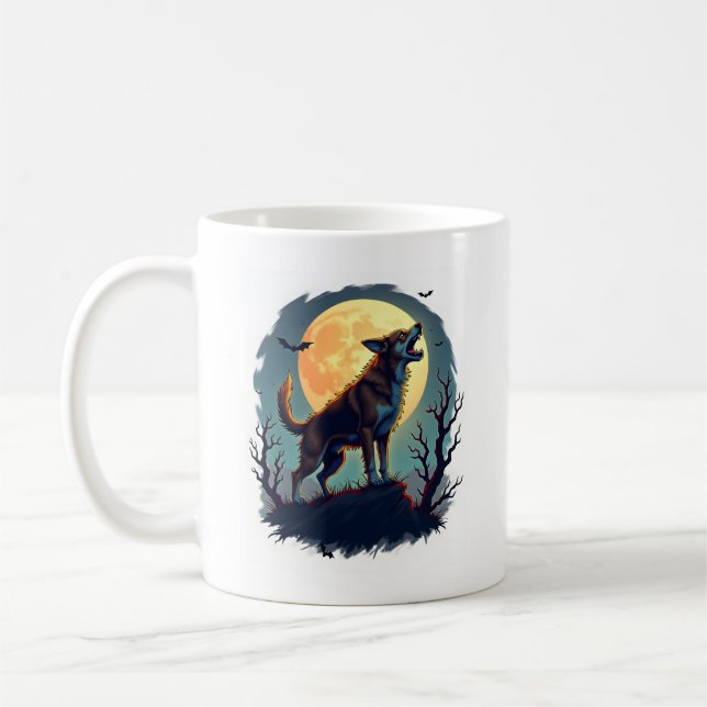 Mug Hurlement de Beagle Loup-Garou (Gauche)