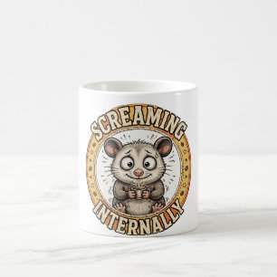 Mug Hurlements Internes – Opossum Drôle