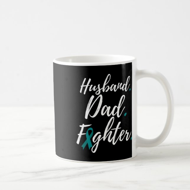 Mug Husband Papa Combattez Polykystique Maladie du rei (Droite)