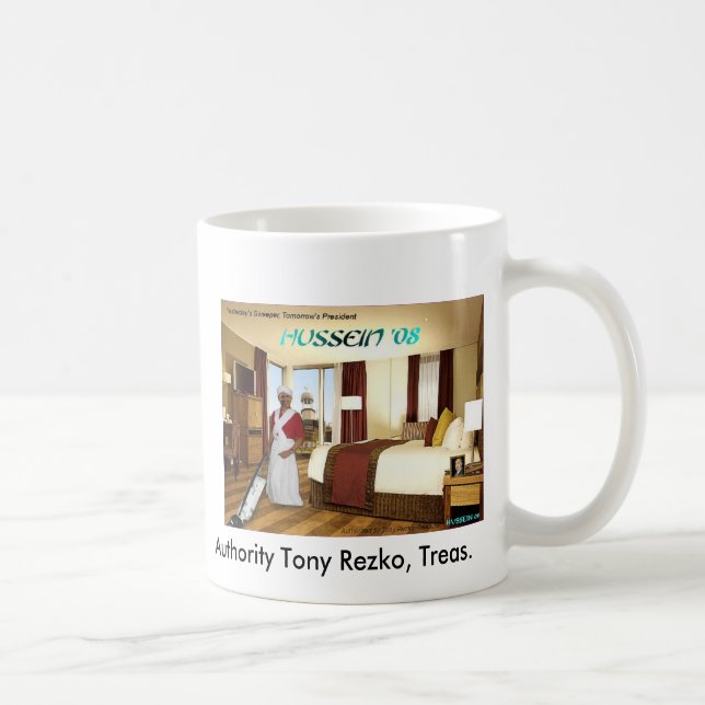 Mug HUSSEIN "08 - customisé - customisés (Droite)