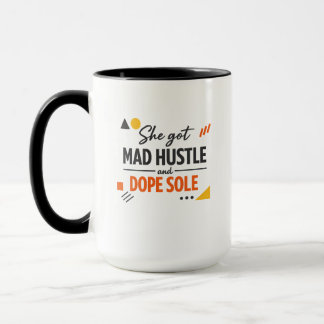 Mug Hustle, Confiance & Belles Chaussures