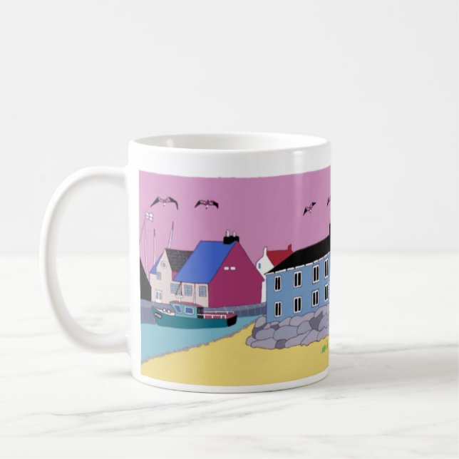 Mug hutte 2 de plage (Gauche)