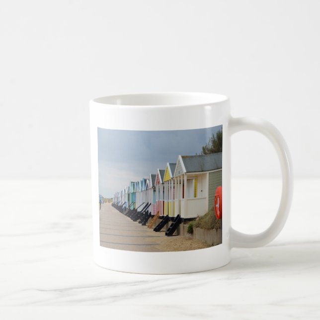 Mug Huttes brillamment peintes de plage (Droite)