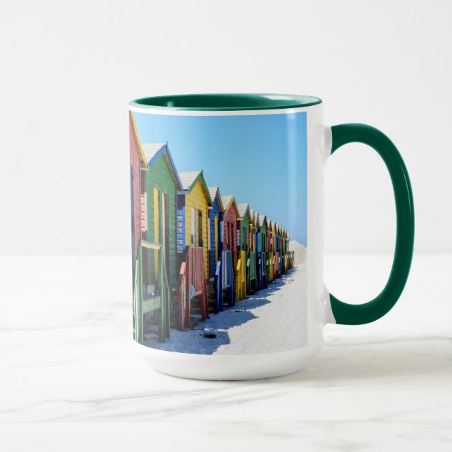 Mug Huttes colorées de plage (Droite)