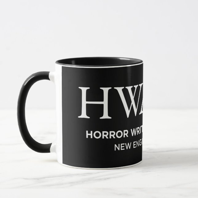 Mug HWA-NE logo mug, black 6/25 (Gauche)