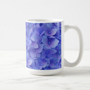 Mug Hydrangea bleu