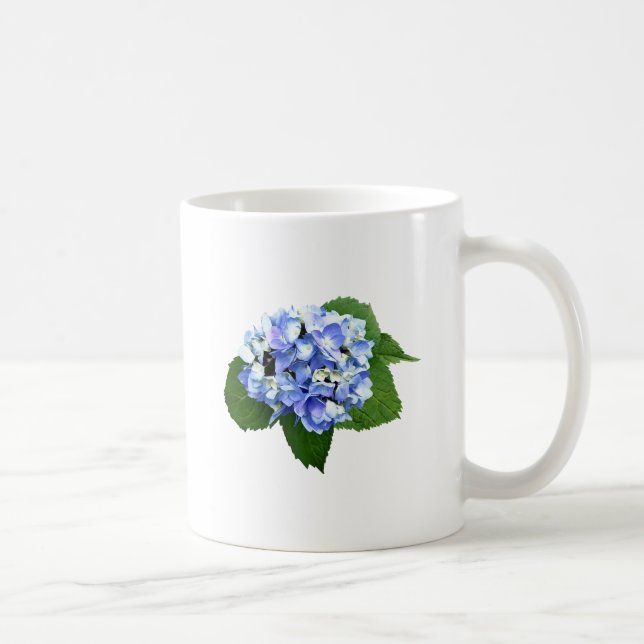 Mug Hydrangée bleue et violette (Droite)