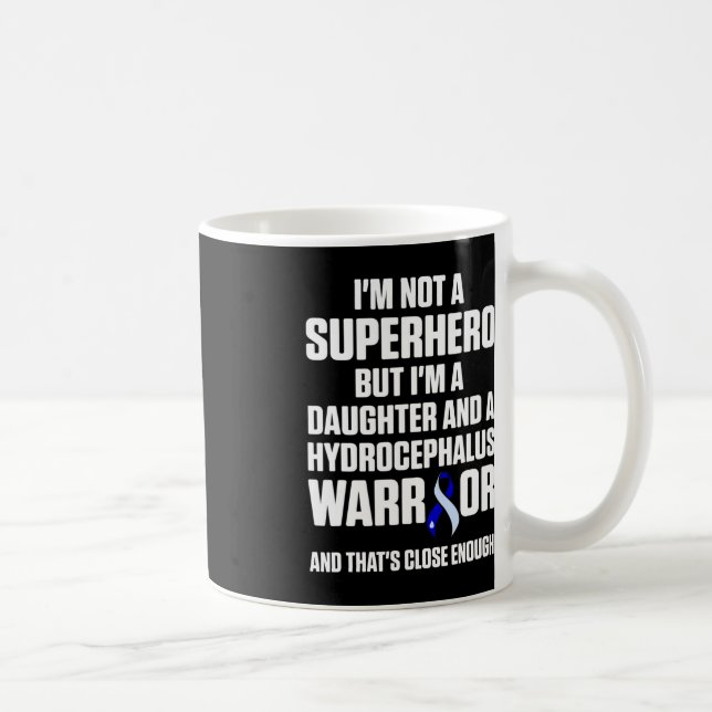 Mug Hydrocéphalie Survivante Fille Guerrier de sensibi (Droite)