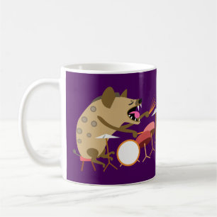 Mug Hyène jouant des tambours