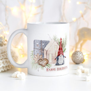 Mug Hygge Christmas mignon Gnome Nordic Holidays