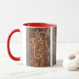 Mug Hygieia par Gustav Klimt, Art Nouveau Vintage