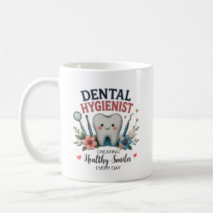 Mug Hygiéniste Dentaire Créant des Sourires Sains Chaq