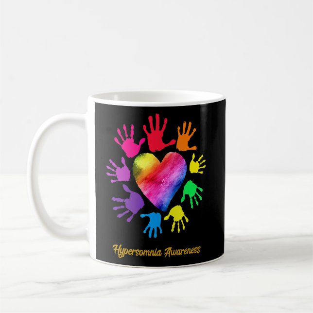 Mug Hypersomnia Sensibilisation Mains Hypersomnia (Gauche)
