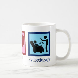 Mug Hypnothérapeute Peace Love Hypnothérapie