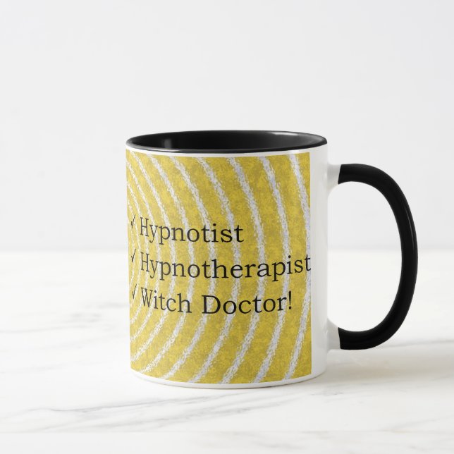 Mug Hypnotiseur, Hypnotherapist et docteur de sorcière (Droite)