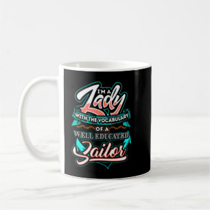 Mug I39 ; m une dame avec le vocabulaire d'une bonne é