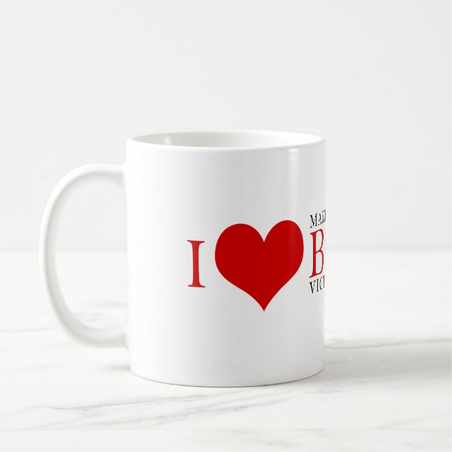 Mug I <3 Bailey (Gauche)