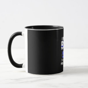 Mug I Back Bleu Mon Fils Ts Femmes Mince Ligne Maman C