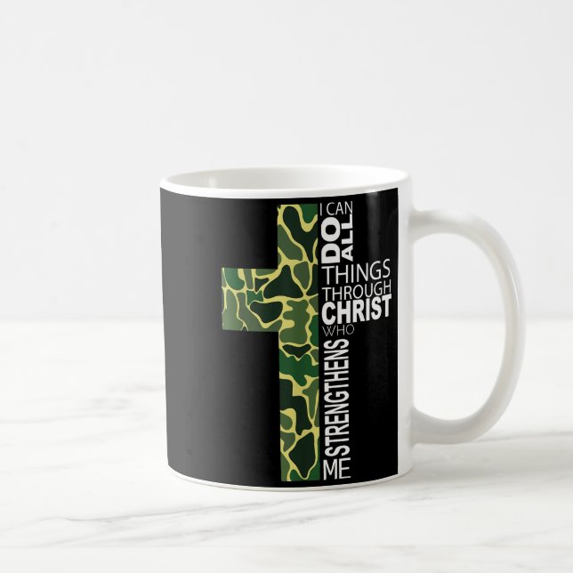 Mug I Can Do All Things Through Christ Who Strengthens (Droite)