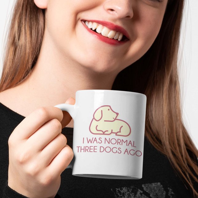 Mug I Ce que Three Dogs (I Was Normal Three Dogs Ago Mug)