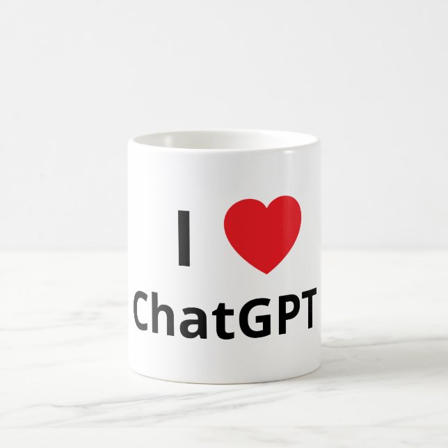 Mug I ❤️ ChatGPT (Centre)