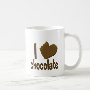 Mug I chocolat d'amour de coeur